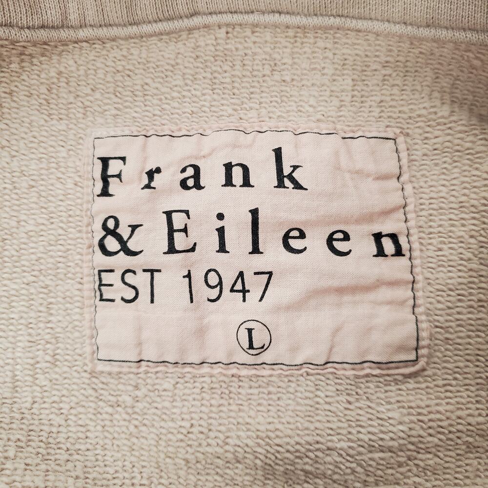 Frank & Eileen Mini Belfast Biscotti Triple Fleece Cropped Sweatshirt Coat Large - Picture 7 of 9
